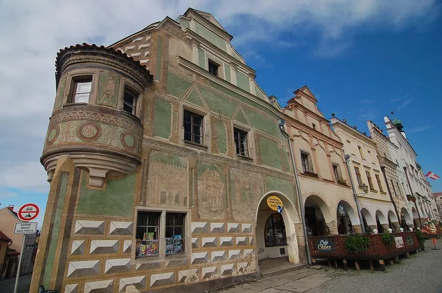 Telč Town Square (Náměstí Zachariáše z Hradce)
