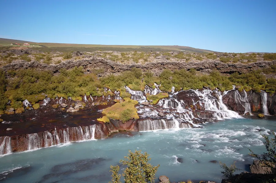 The Lava Falls (Hraunfossar)