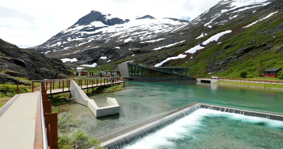 The Salmon Steps at Laksestigen
