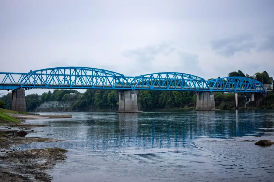 Three Bridges of Kiso River