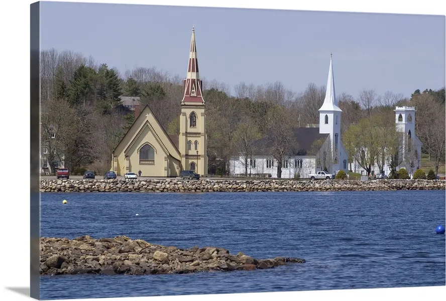Three Churches of Mahone Bay