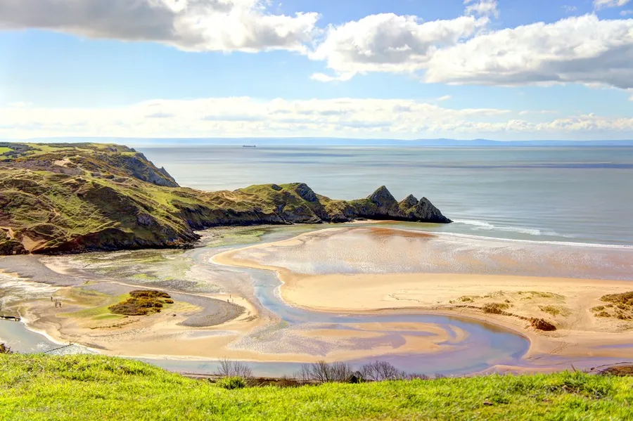 Three Cliffs Bay