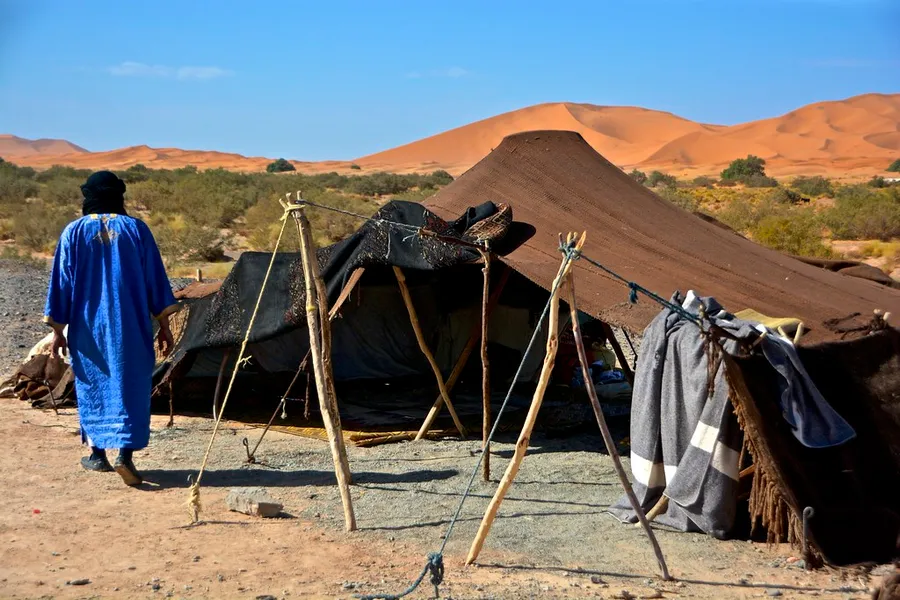 Traditional Berber Dinner at Desert Camp