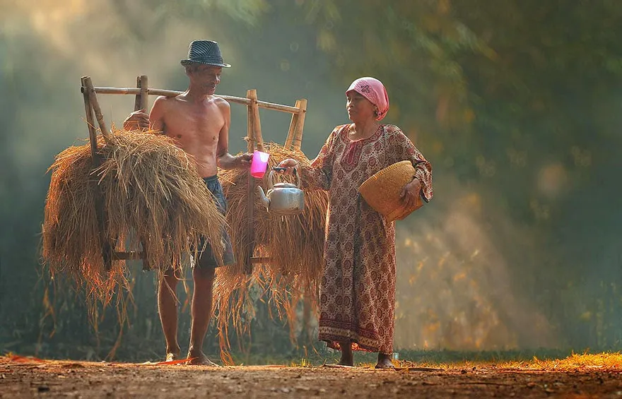 Traditional Long Bawan Village