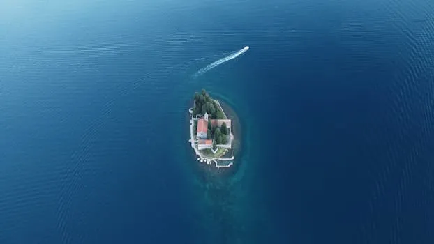 Transfer to Kotor at Perast, Montenegro