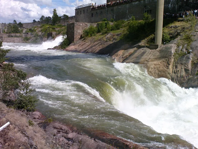 Trollhättefallen (Trollhättan Falls)