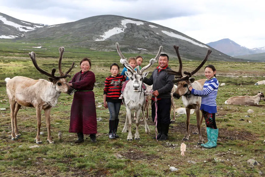Tsaatan Reindeer Herders