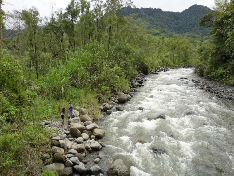 Tubing on the Mindo River