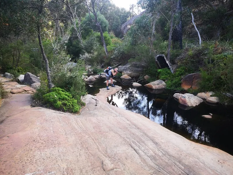 Venus Baths and Splitters Falls