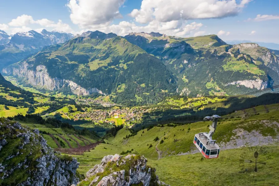 Wengen-Männlichen Aerial Cableway