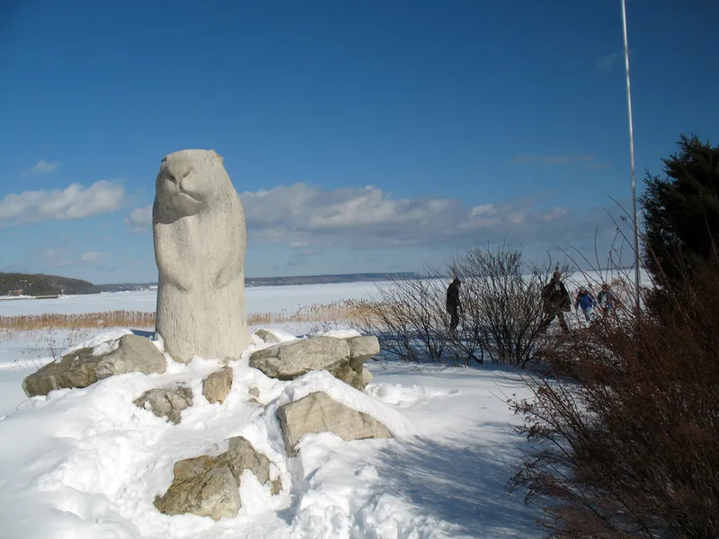 Wiarton Willie Statue