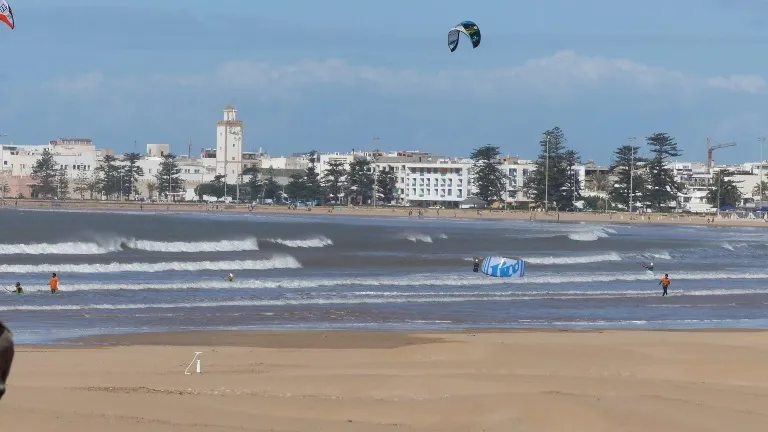 Windsurfing or Kitesurfing at Essaouira