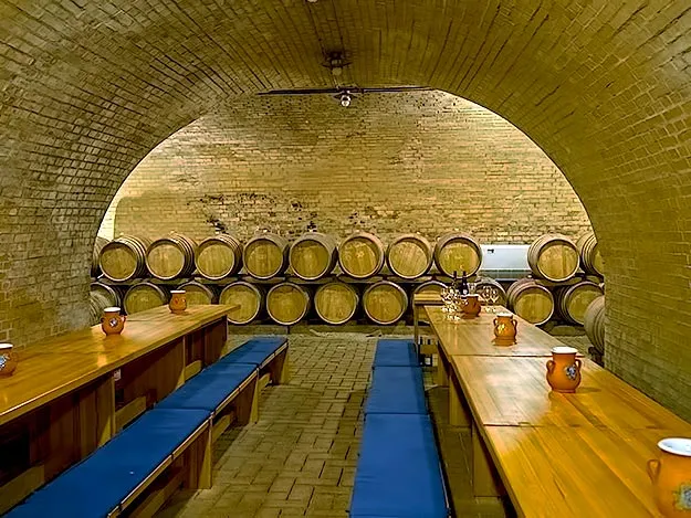 Wine Cellar at Pannonhalma