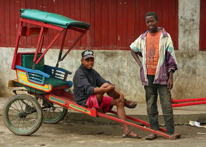 Workshop of Miniature Rickshaws