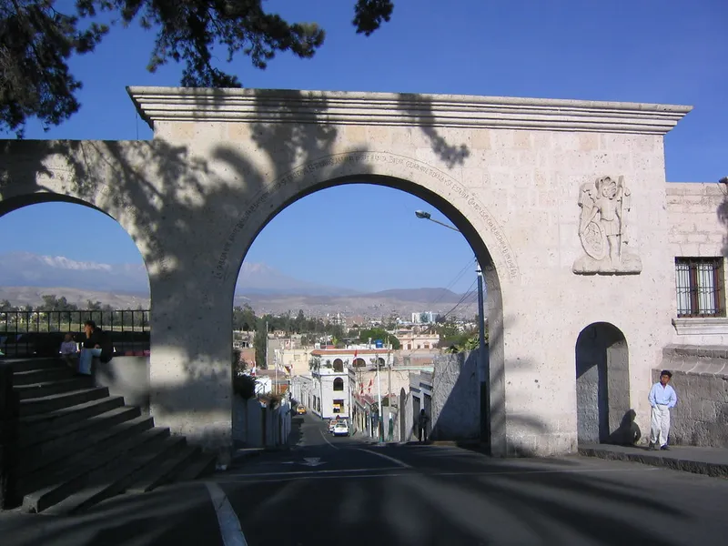 Yanahuara's Sillar Stone Arches