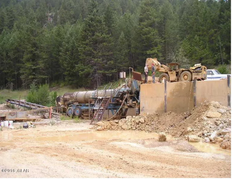 Yogo Sapphire Mine