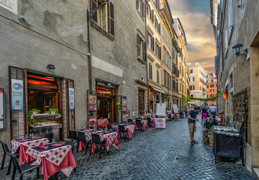 Restaurant in Rome